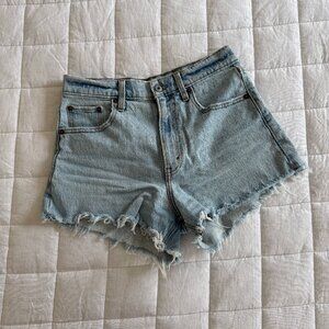 Abercrombie The 90's Relaxed Cutoff Short High Rise 26